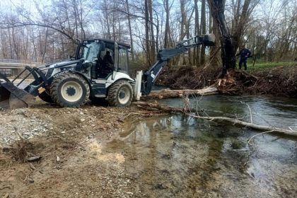 Lucrari de prevenire a inundatiilor pe Sohodol