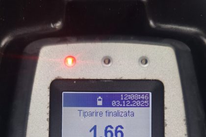 Barbat din Novaci prins de doua ori la volan cu o alcoolemie record retinut