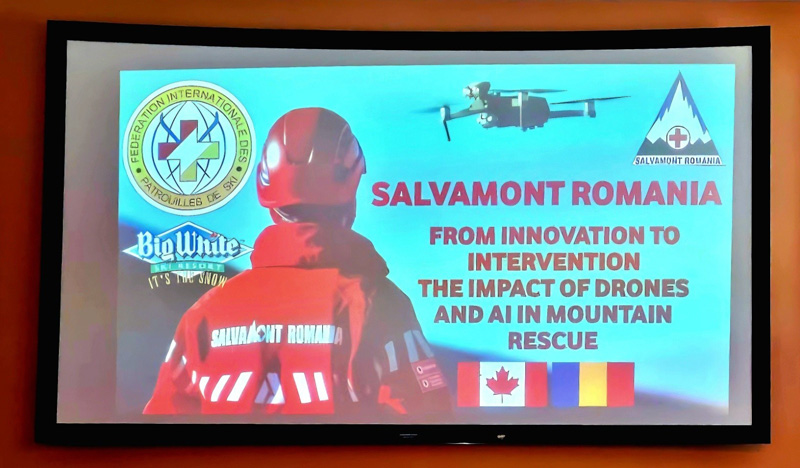 Delegatia romana a Salvamont si a prezentat armamentul in Canada si solutii inovatoare la nivel mondial