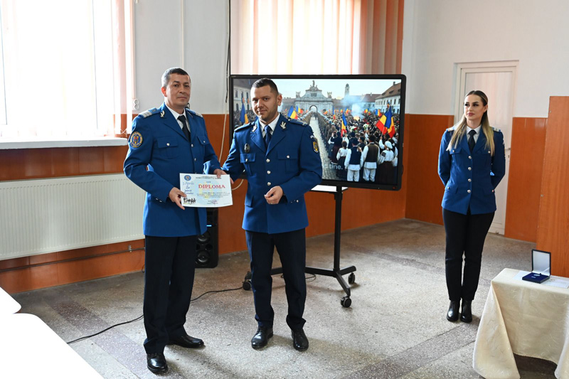 Jandarmeria Romana sarbatorita si in Gorj Au trecut 176 de ani de la infiintare