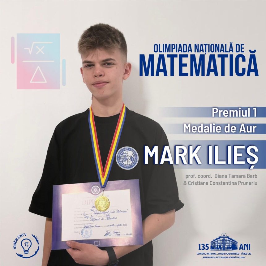 Olimpicii din Targu Jiu sugerati pentru distinctia de cetatean de onoare