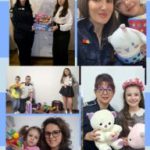 Solidaritate de Paste politistii din Gorj au oferit jucarii pentru copii