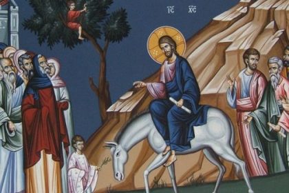 Viata Spirituala Calea Lumina Adevrul si Viata Dumnezeu soseste in Ierusalim pentru a implini legea si Se daruiete pe Sine in stralucirea Slavei Sale pentru mantuirea vesnica a existentei noastre