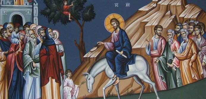 Viata Spirituala Calea Lumina Adevrul si Viata Dumnezeu soseste in Ierusalim pentru a implini legea si Se daruiete pe Sine in stralucirea Slavei Sale pentru mantuirea vesnica a existentei noastre