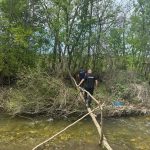 video barbat disparut cautat de echipe mixte cu ajutorul unei drone cu termoviziune si a unui caine de urma