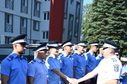 Promovari in grad la Jandarmeria Gorj
