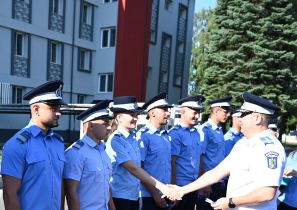 Promovari in grad la Jandarmeria Gorj