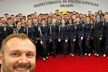 Doi ani fara Roberta Tanara poliista din Gorj comemorata de colegii din Brasov