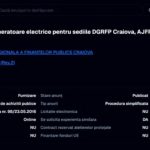 Institutiile statului isi dezvoltapasurse proprii de energie electrica Generator pentru Finantele din Gorj in contextul starii de alerta energetica