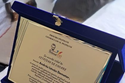 Ministrul Culturii Cetatean de Onoare al comunei Pestisani