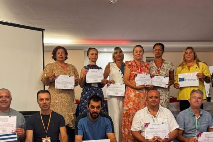 Profesori si inspectori din Gorj participanti la un program Erasmus in Grecia