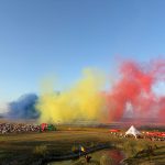 VIDEO Spectacol aviatic deosebit la Barza dedicat lui Brancusi