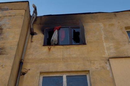 ucis de propria sotie explozie la etajul 3