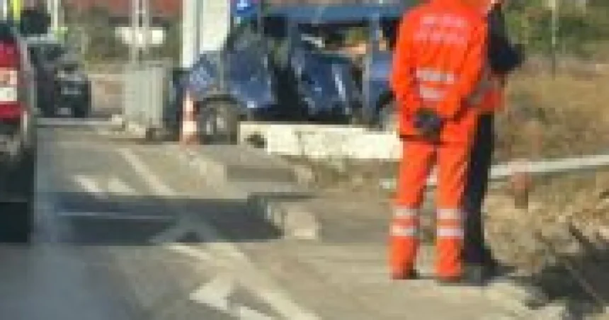 Accident mortal la Peco Ymy: șofer din Scoarța de 37 de ani, proiectat 10 metri