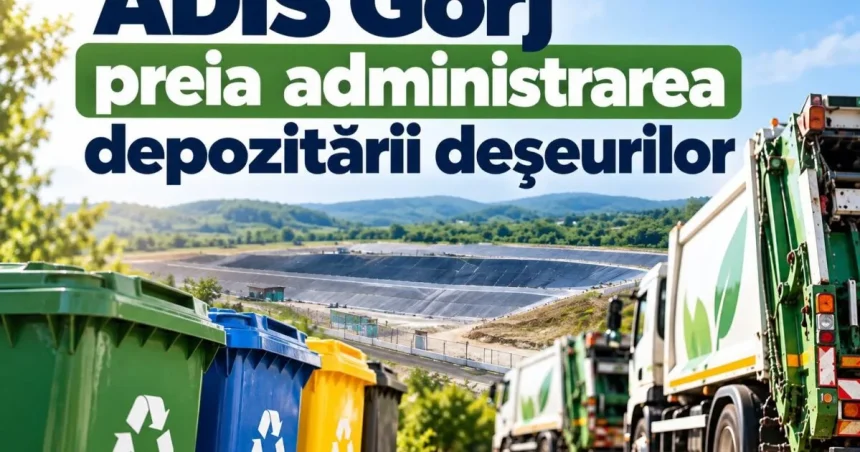 ADIS Gorj va administra depozitarea deșeurilor din județ