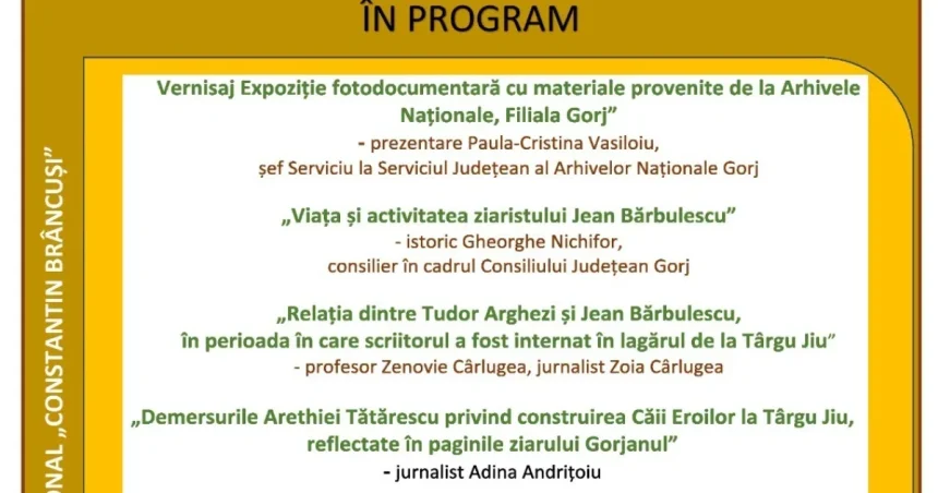 Anunț oficial privind comunicarea de presă emisă de instituție