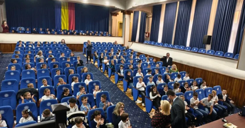 Atelier de zâmbete la CNSH Târgu Jiu: Întâlnire cu autoarea Povestiri din pădurea