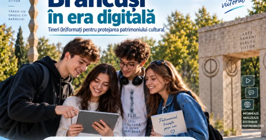 Brâncuși în era digitală: proiect pentru tinerii din Târgu Jiu