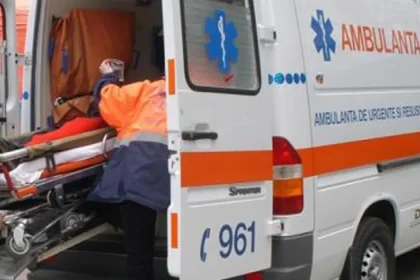 Cădere de la etajul 1 în Târgu Jiu, la verificarea dispozitivului de monitorizare