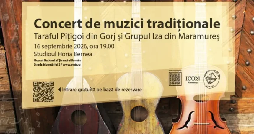 Concert de taraf gorjenesc la Muzeul Țăranului Român