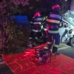 Doi tineri și-au pierdut viața într-un accident grav la Petroșani