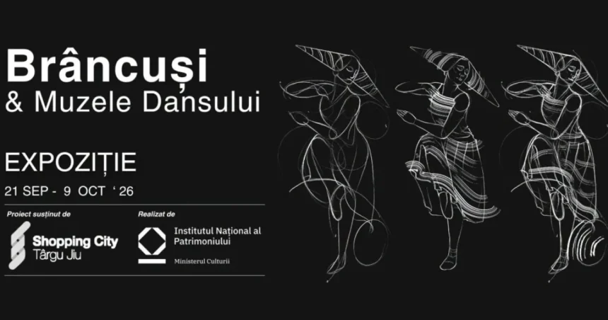 Expoziția „Brâncuși și muzele dansului” ajunge la Shopping City Târgu Jiu