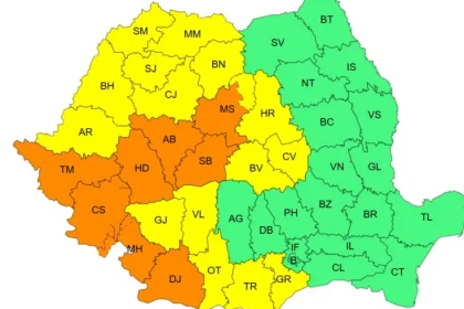 Județul Gorj se află sub avertizare cod galben de caniculă