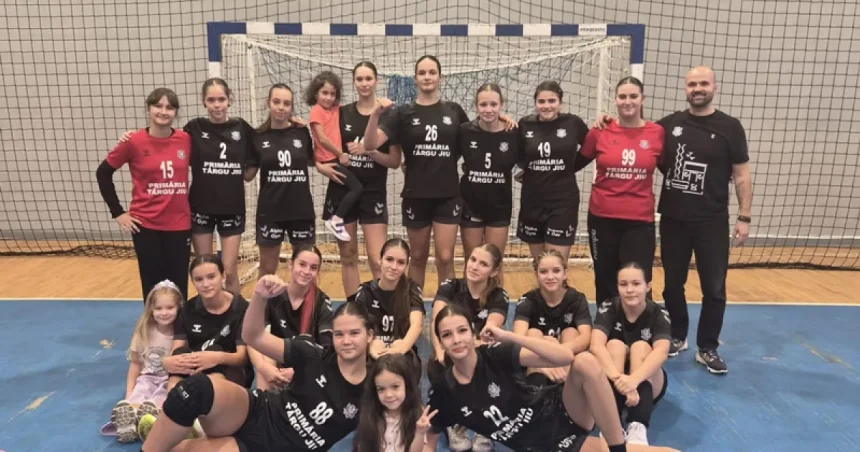Junioarele 3 de la CSM Târgu Jiu, din nou pe podium la handbal