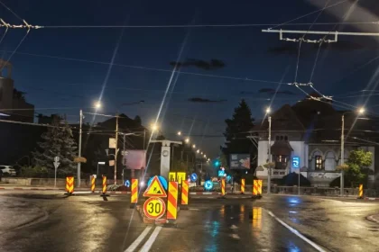 Lucrările la pasajul de lângă Colegiul „Tudor Vladimirescu” au început