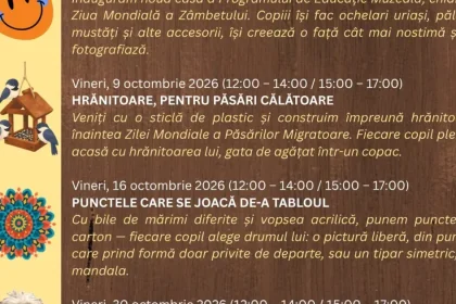 Muzeul de Artă din Târgu Jiu găzduiește ateliere pentru copii