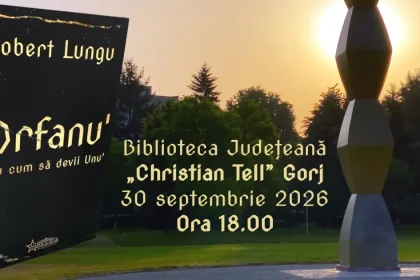„Orfanu’ sau cum să devii Unu’”, lansare la Biblioteca Județeană Târgu Jiu