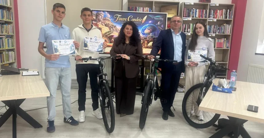 Patru licee din Târgu Jiu, în concursul „Tinere Condeie”. Premii pentru câștigători