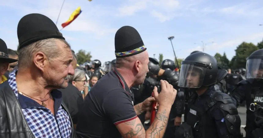Percheziții în Gorj în dosarul protestului violent din Capitală