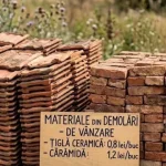 Primăria din Gorj scoate la licitație țiglă și cărămidă din demolări