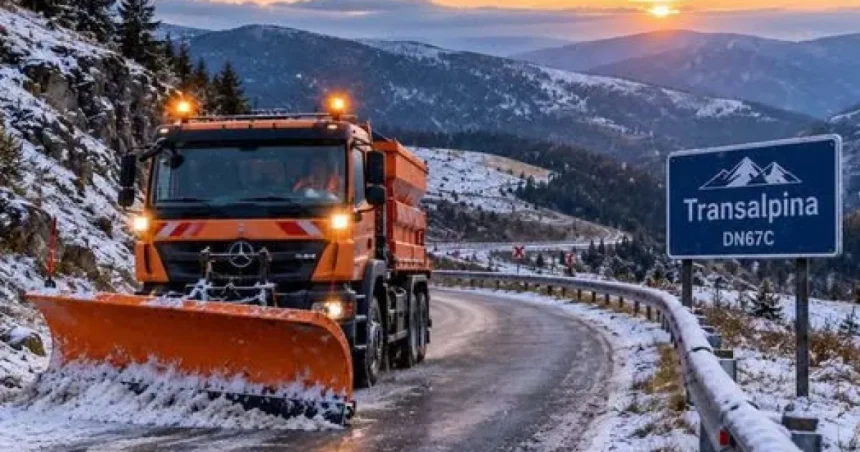 Program nou pe Transalpina, valabil de astăzi