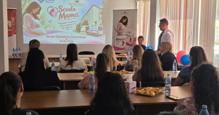 „Școala Mamei”, ediție nouă la Spitalul Județean Târgu Jiu