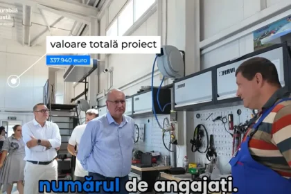 Service auto finanțat din fonduri de tranziție justă