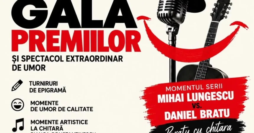 Spectacol de umor la Teatrul „Elvira Godeanu”, în această seară, cu intrare liberă