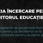 Studenții solicită reforme educaționale noului Guvern