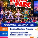 Târgu Jiu: Seară de magie, spectacole și film în parc joi