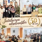 Absolvenții unei promoții s-au reunit la 50 de ani de la terminarea liceului