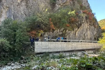 Jandarmii montani din Gorj se antrenează în Cheile Sohodolului