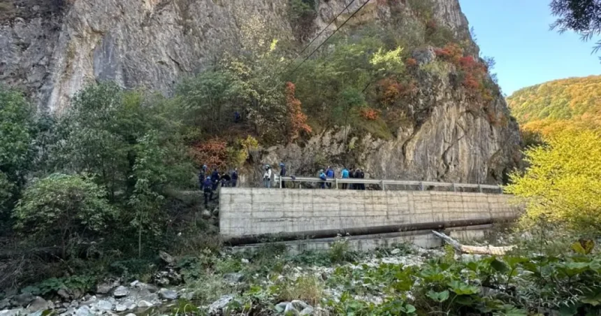 Jandarmii montani din Gorj se antrenează în Cheile Sohodolului
