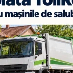 Scutire de taxa TollRo pentru mașinile de gunoi, solicitată în Gorj