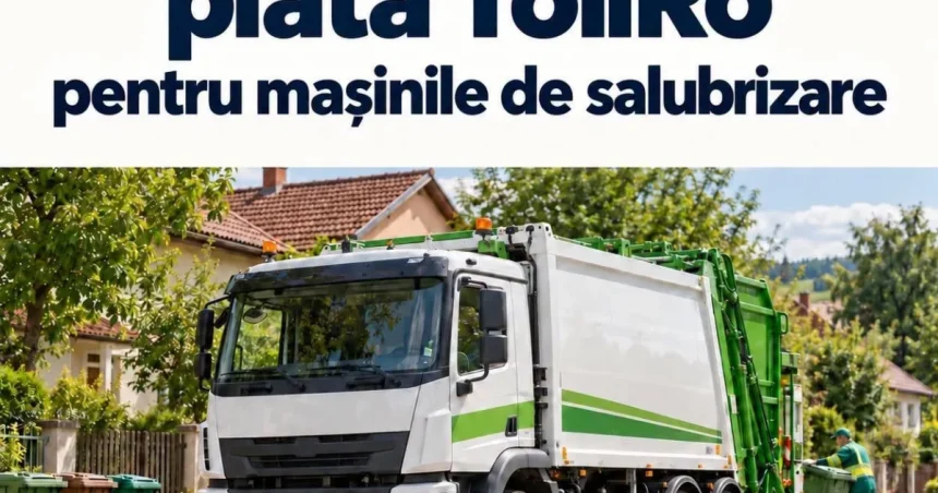 Scutire de taxa TollRo pentru mașinile de gunoi, solicitată în Gorj