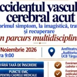 Simpozion medical despre AVC la Târgu Jiu, pe înțelesul tuturor