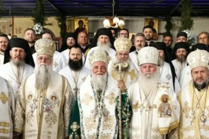 Slujba proclamării canonizării Sfintei Antonina de la Tismana