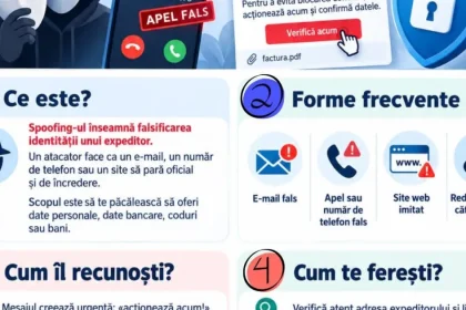 Spoofingul, metoda prin care infractorii pot falsifica apeluri și mesaje