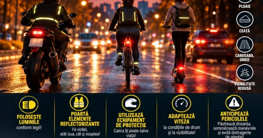 Vehiculele pe două roți, verificate mai atent de polițiștii din Gorj